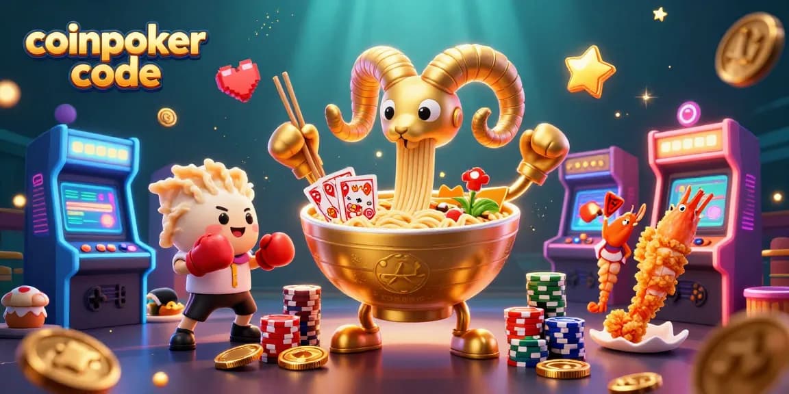 Jouez avec le code coinpoker pour obtenir un bonus de bienvenue et gagner gros!