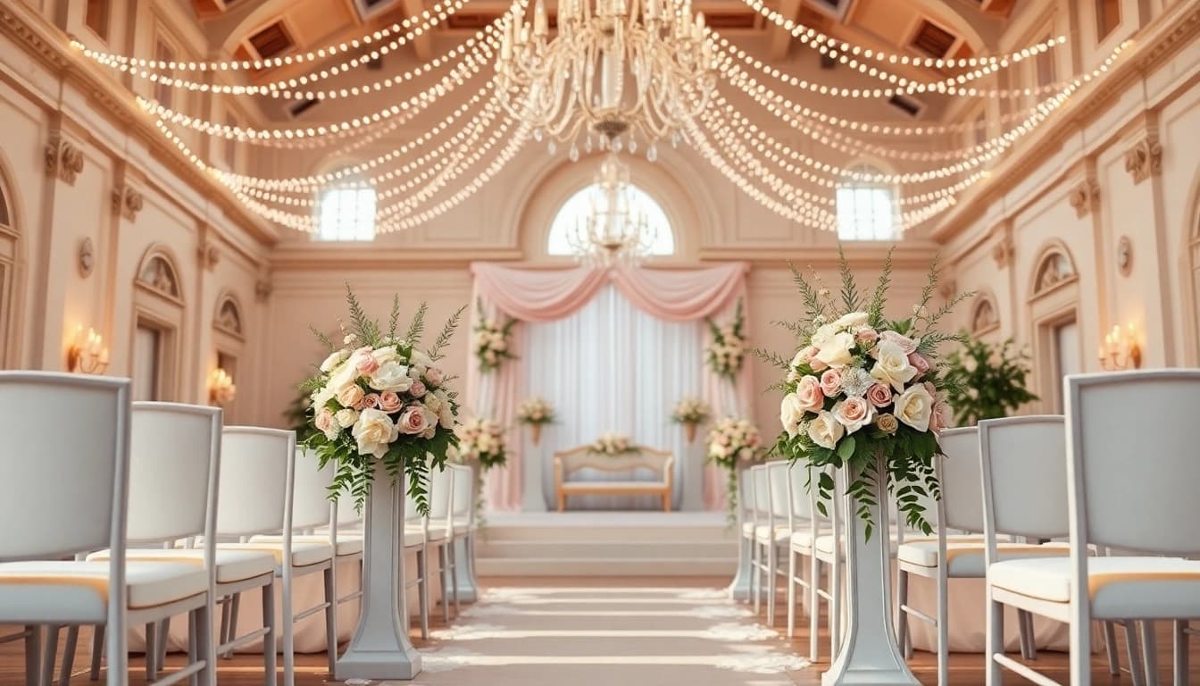 Celebrate your love at a beautiful Jacksonville Wedding Venue with elegant decorations and ambiance.