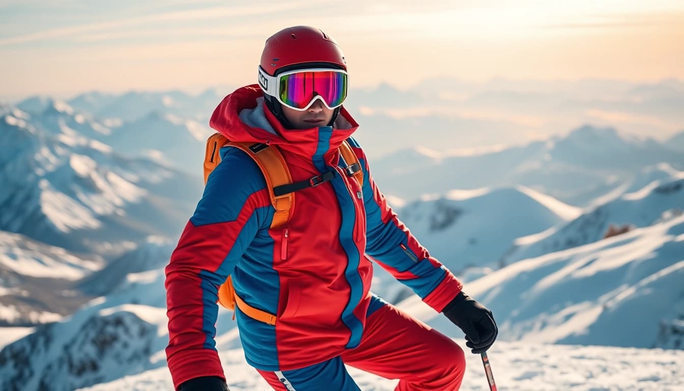 Experience the thrill of skiing in cutting-edge fashion ski wear designed for performance and style.