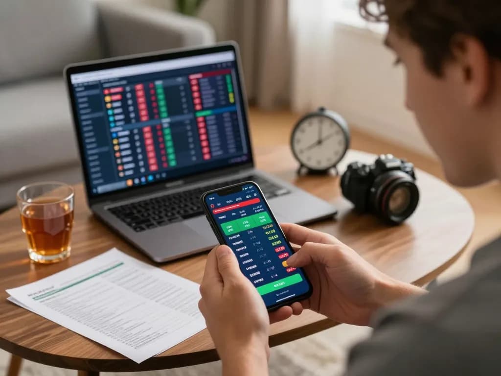Engaging in slot gacor hari ini mobile betting with active odds on smartphone, showcasing a vibrant betting scenario.