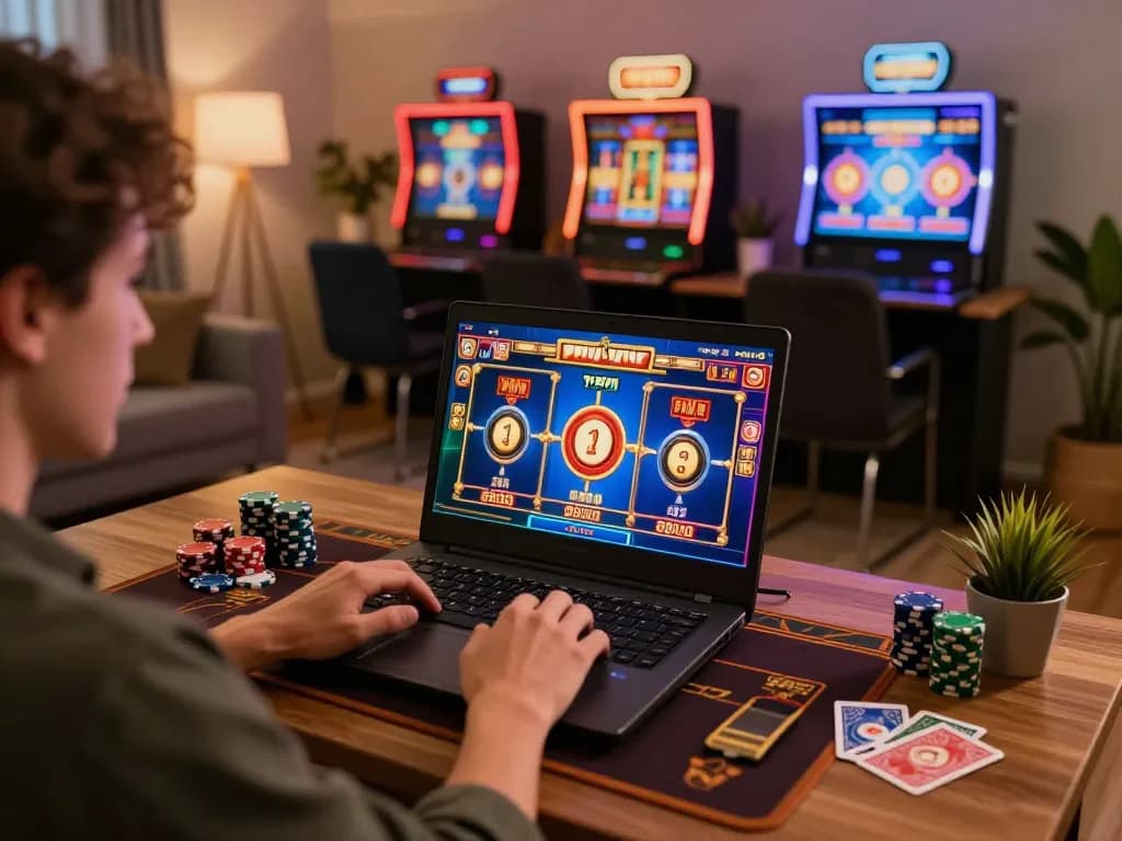 Berpartisipasi dalam slot online di hotelleonardvinci, menampilkan permainan berwarna-warni dengan suasana rumah yang nyaman.