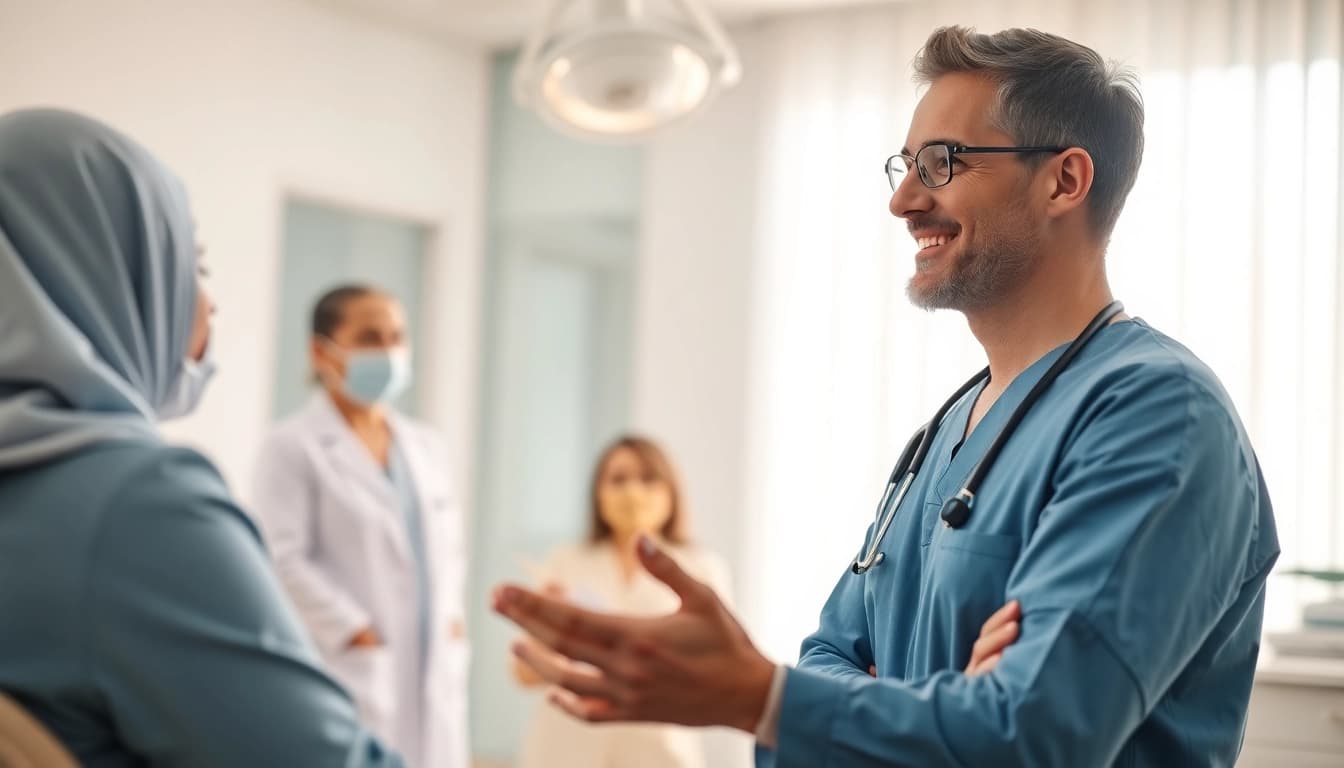 Optimizing Plastische Chirurgie Hamburg insights with a professional consultation image.