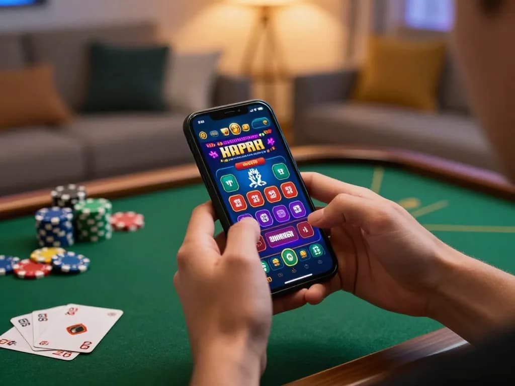 Engaging gaming experience on trang chủ SHBET with smartphone showing casino app and strategy