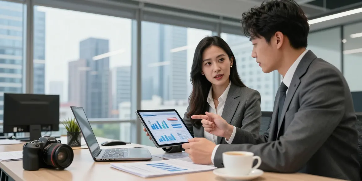 Collaboration on financial crime intelligence analysis in a modern office setting.