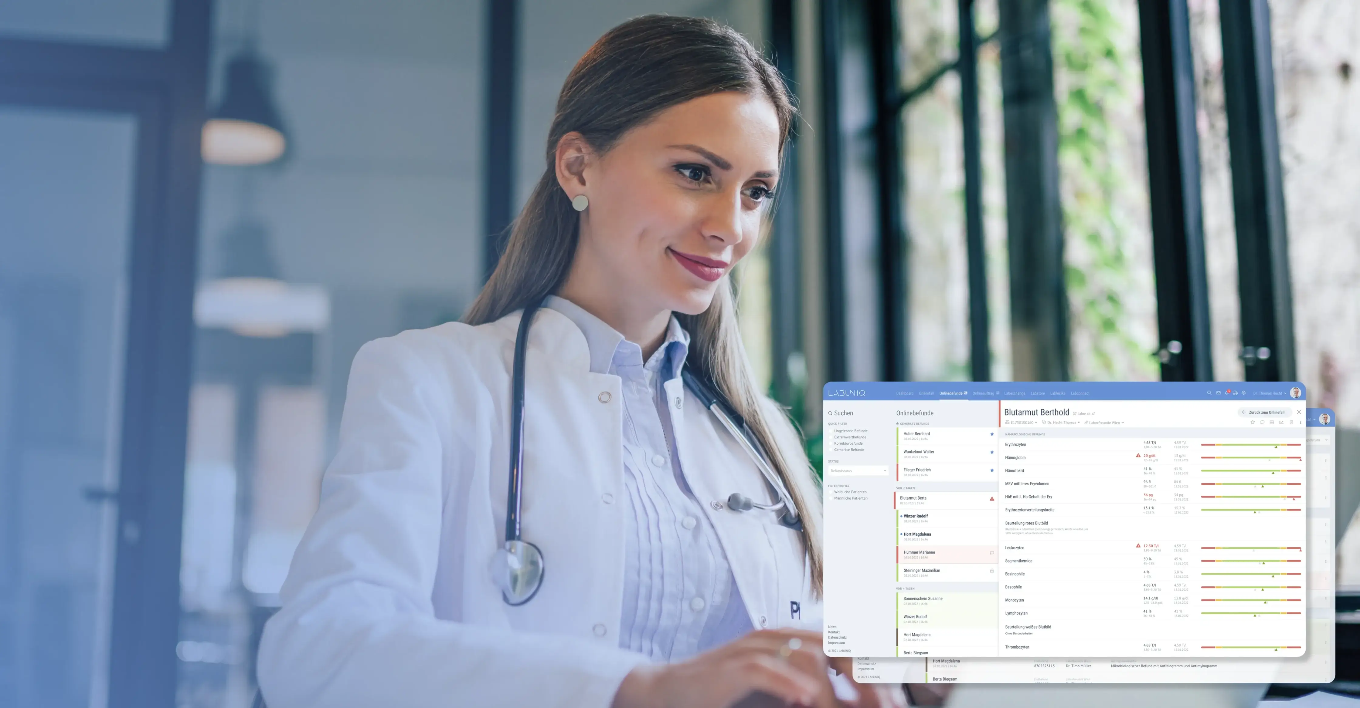 Online Befunde fuer moderne Zusammenarbeit im Gesundheitswesen