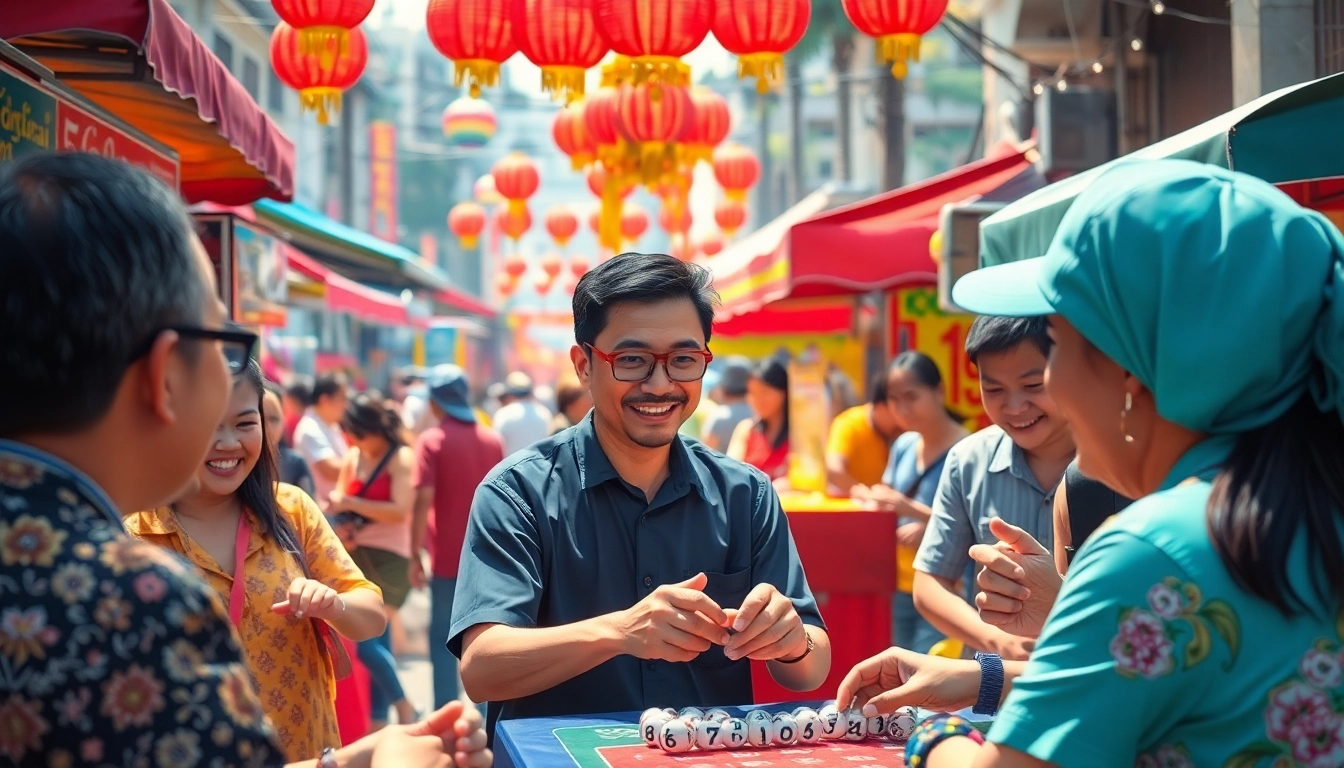 Permainan bandar togel yang menarik di lingkungan yang meriah dan penuh semangat.