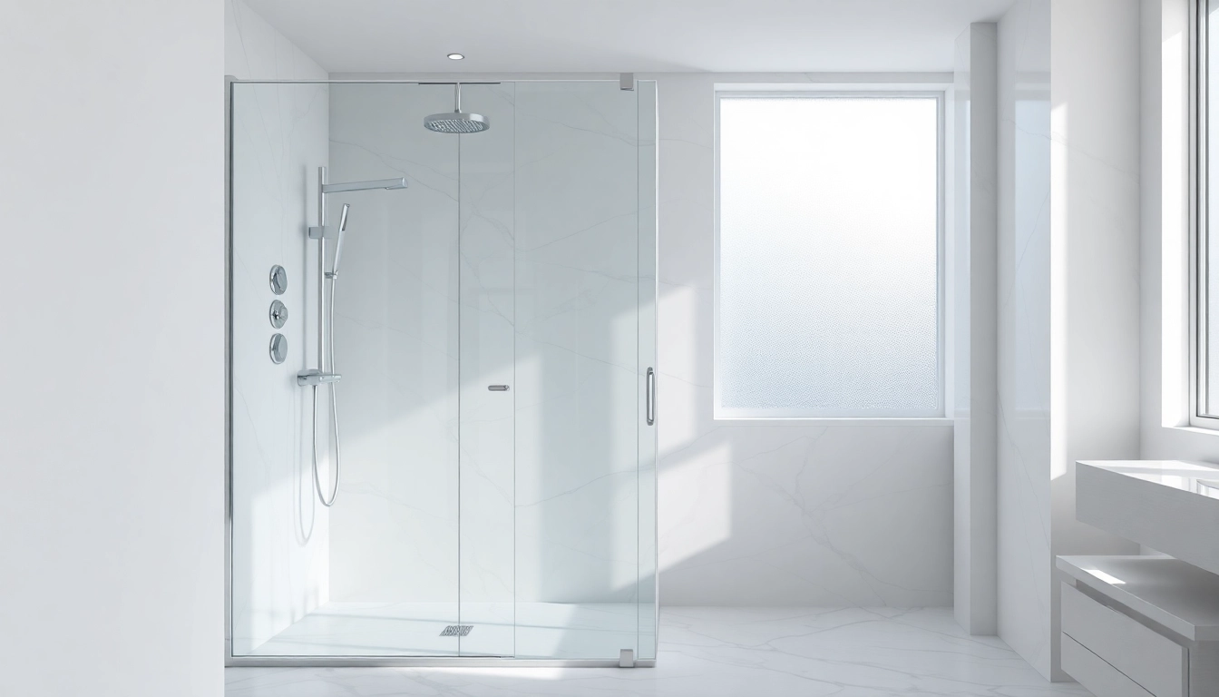 Transforming your bathroom with elegant showers au for a luxurious experience.