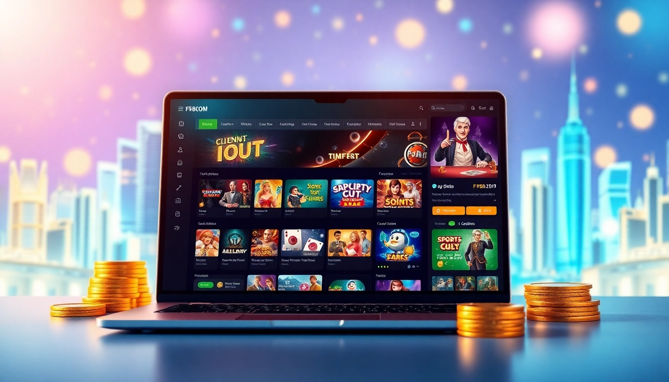 Experience the excitement of F168.COM's vibrant online gambling platform with engaging game options.