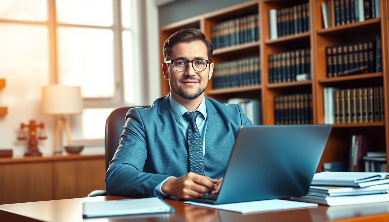 Clearwater truck accident attorney consulting with a client in a warm, professional office.