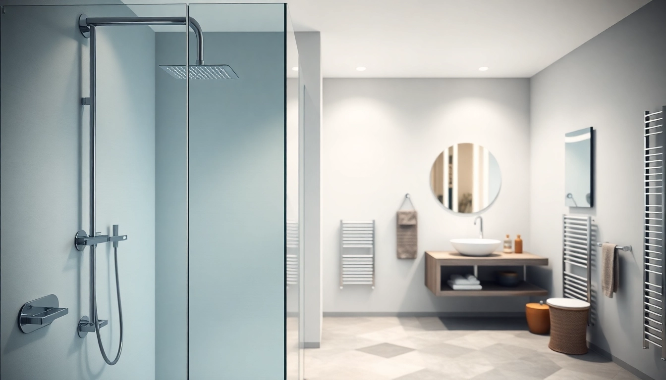 Sonni sanitär modern bathroom design with stylish fixtures and elegant lighting.