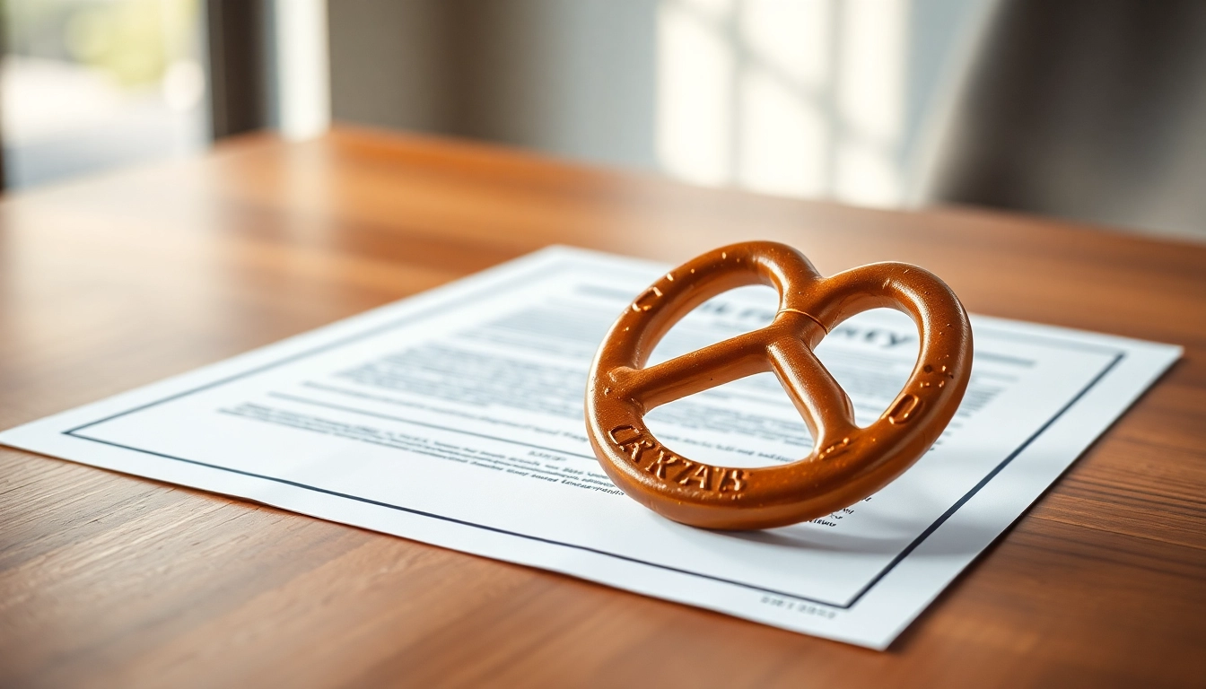 Evaluating if the Pretzel warranty legit with a detailed document on a desk