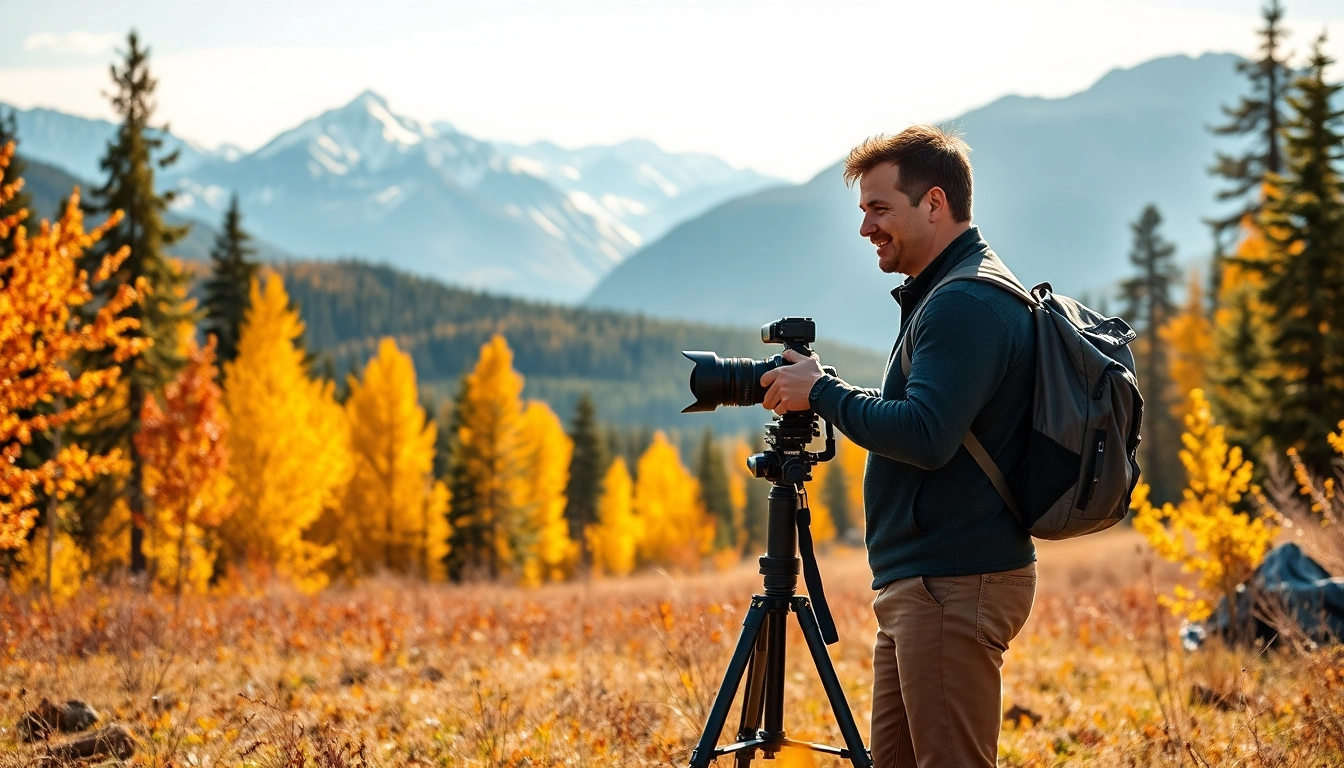 Engaging photo shoot with a photography company edmonton professional capturing the urban landscape.