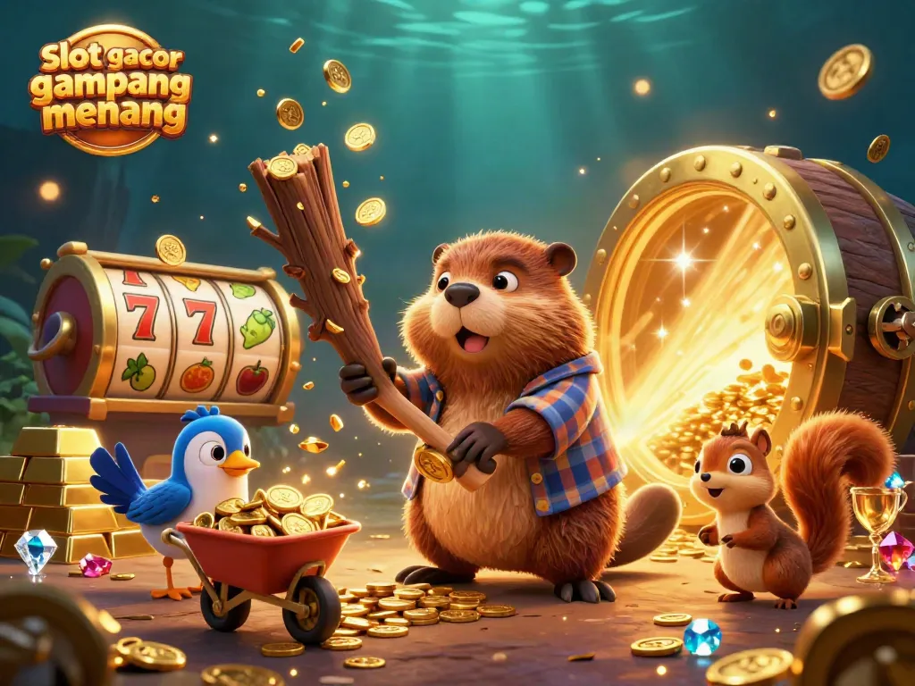 Memenangkan jackpot slot gacor gampang menang dengan karakter kartun di dunia kasino yang penuh harta.