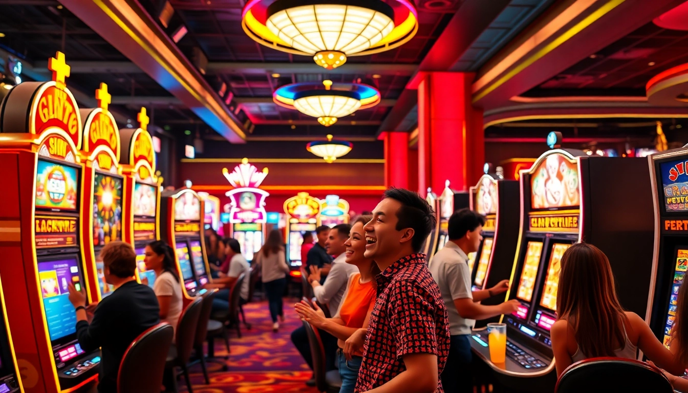 Menangkan jackpot di situs slot yang penuh warna dan suasana meriah.