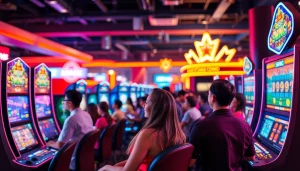 Menggambarkan pengalaman menarik dimainkan bandar togel resmi slot dengan pemain antusias.