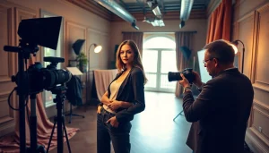 Book fotografico Milano showcasing a model in professional studio