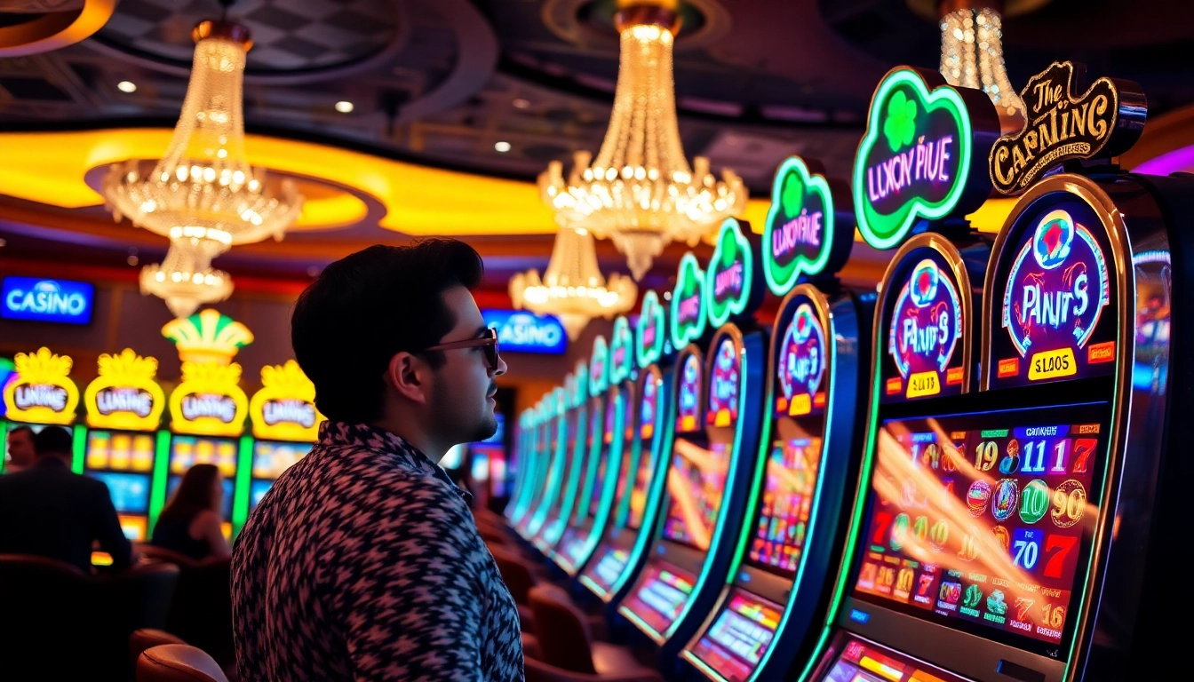Menangkan jackpot pada luxury138 slot dengan suasana kasino yang megah dan berwarna-warni.