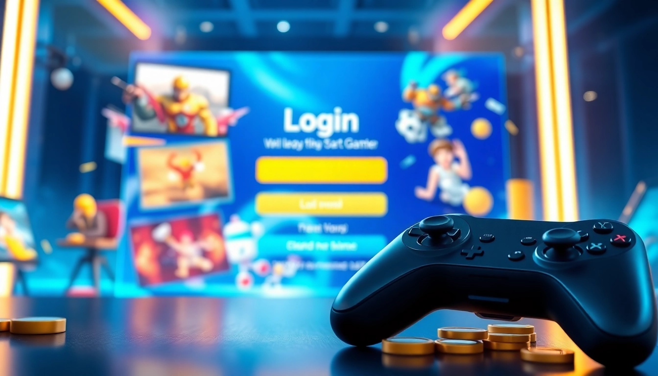 Masuk ke Asialive88 Login game dengan antarmuka yang menarik dan warna cerah.
