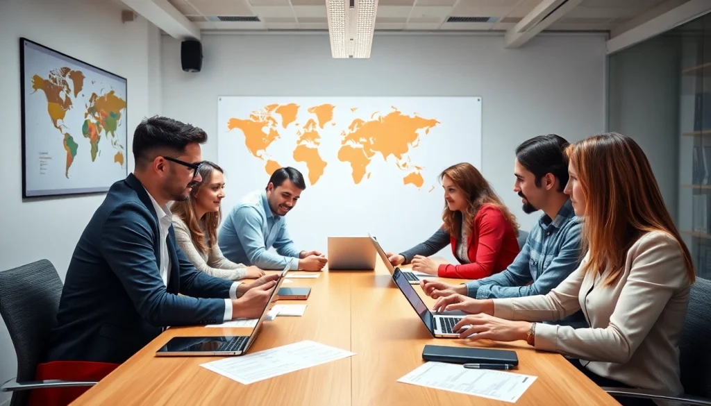 Boost your digital strategies with 79king hn, showcasing a marketing team at work.