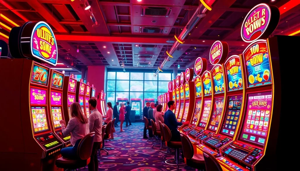 Menangkan permainan slot di Istana777 dengan mesin slot berwarna-warni dan suasana yang meriah.