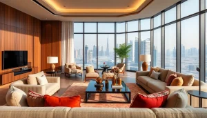 Transform your space with stunning interior design dubai showcasing luxury living areas.