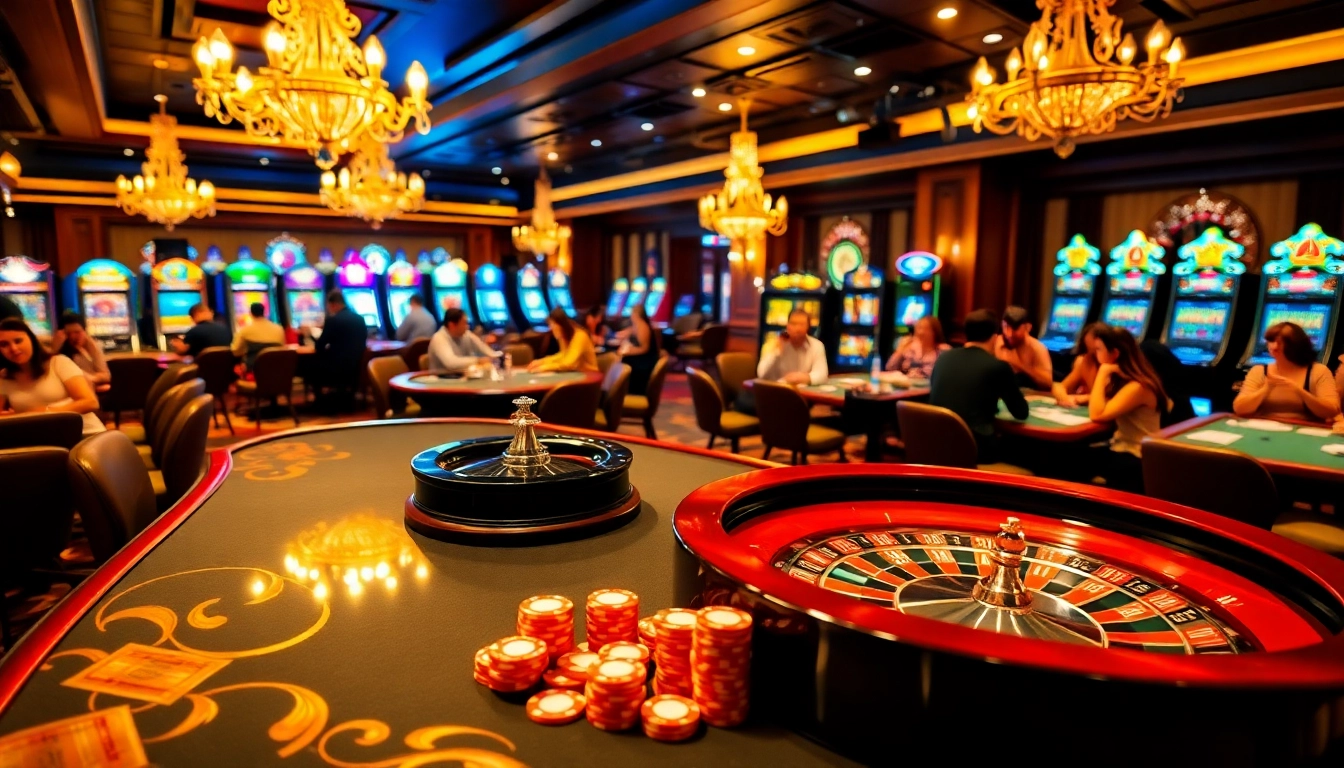 Experience thrilling gaming action at shbet com with vibrant casino tables and players.