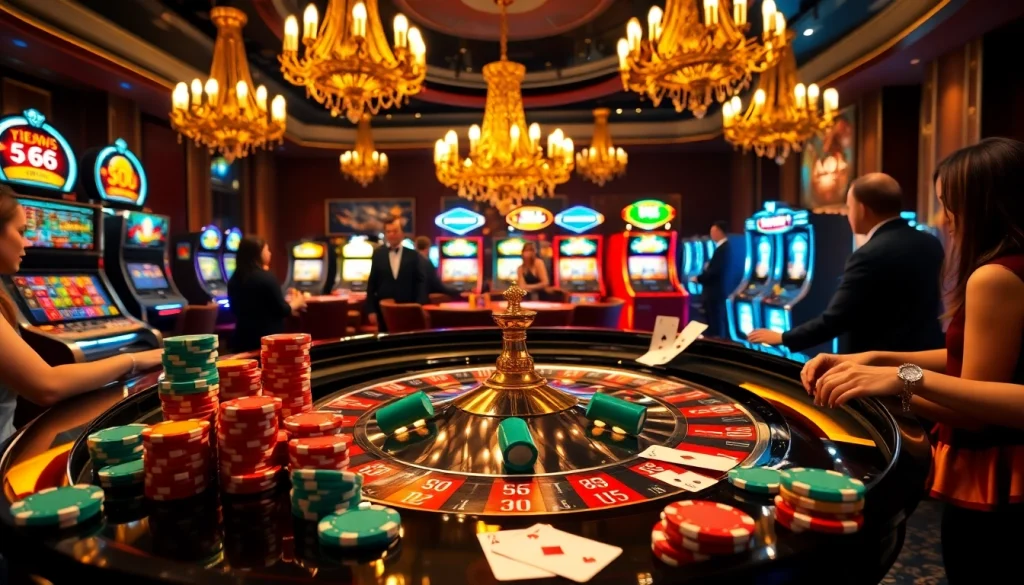 Experience the thrill of new 66 with exciting casino gaming against a luxurious backdrop.