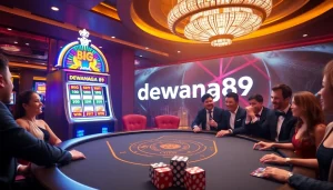 Para pemain Dewanaga89 merayakan kemenangan jackpot besar di kasino online kelas atas.