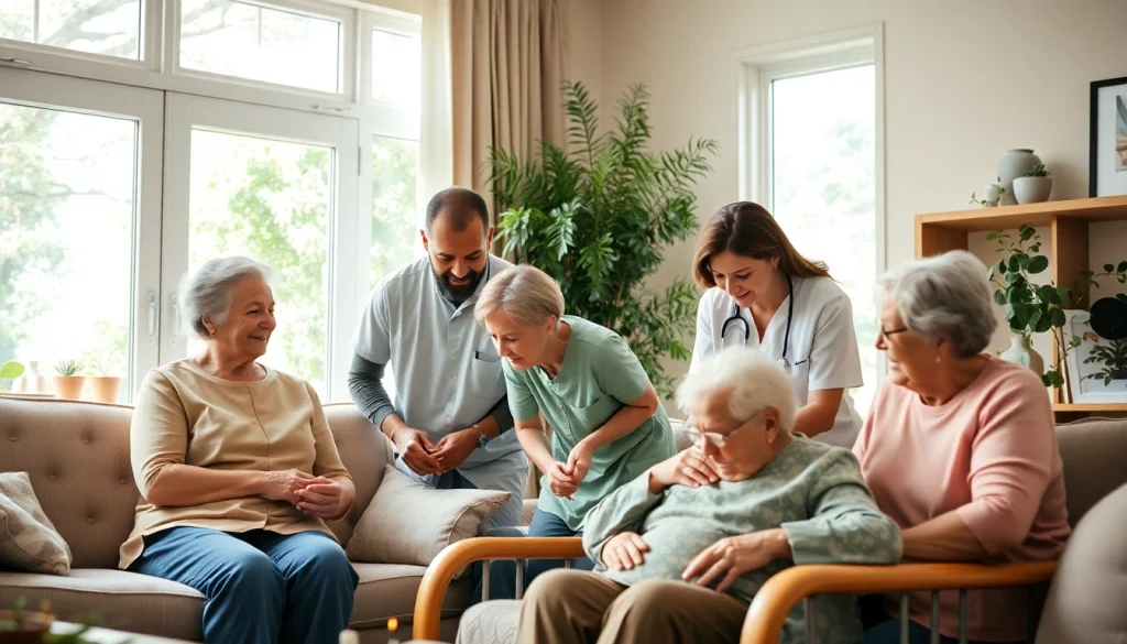 Engaging senior caregivers austin tx providing compassionate support to elderly clients.