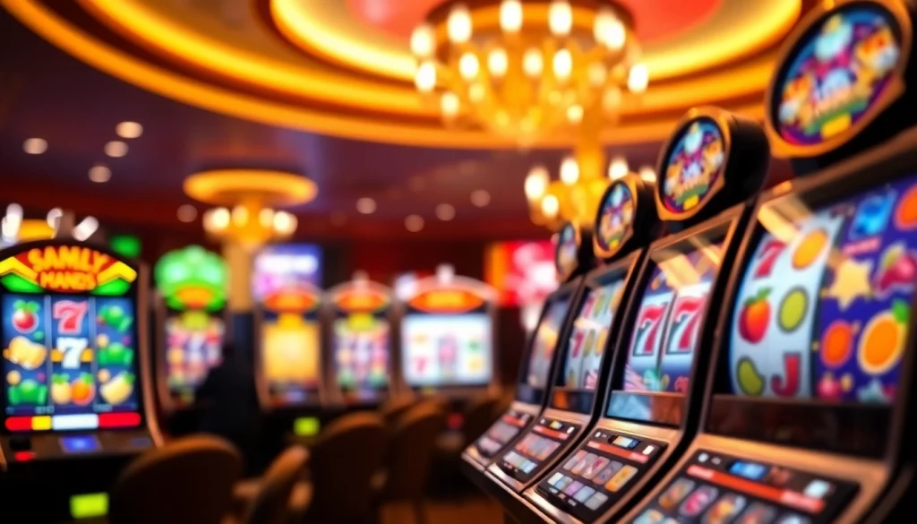 Menangkan besar dengan slot deposit 1000 di mesin slot yang berwarna-warni.