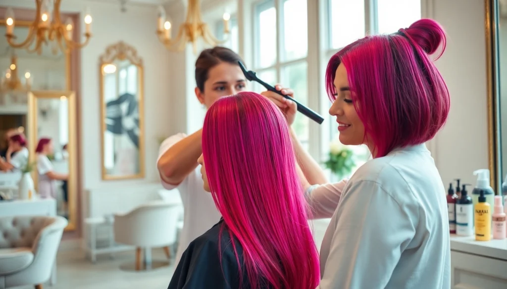 Transform your look at top saloane coafura bucuresti with expert stylists in vibrant settings.