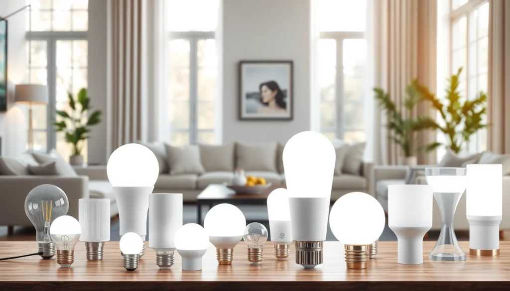 Bekijk led lampen in moderne setting die design en functionaliteit combineren.