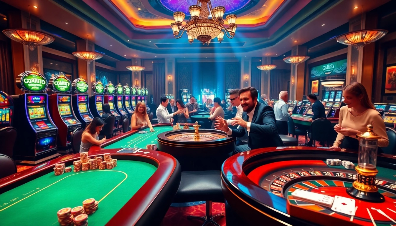 Découvrez l'excitation du meilleur casino en ligne avec des jeux vibrants et une atmosphère élégante.