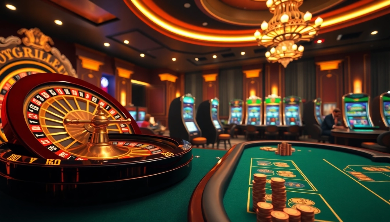 Vivez l'excitation au meilleur casino en ligne avec des machines à sous vibrantes et une roulette numérique.