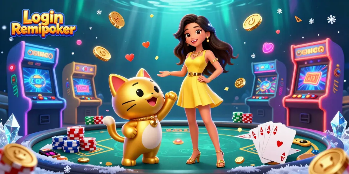 Join the fun with Login Remipoker at this vibrant online gambling scene.